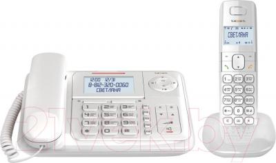 Беспроводной телефон Texet TX-D7055A Combo (White) - общий вид