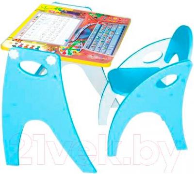 Комплект мебели с детским столом Tech Kids Фиксики 14-406 (голубой) - общий вид