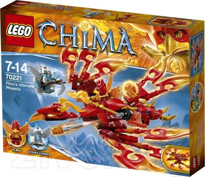 Конструктор Lego Chima Непобедимый Феникс Флинкса (70221) - упаковка