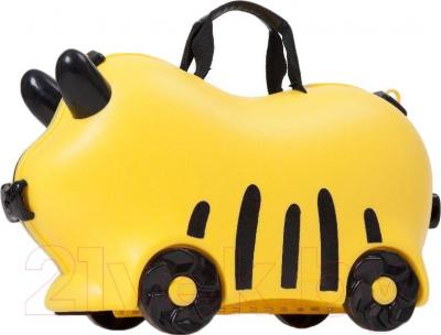 Чемодан на колесах Kidsmile AX22 (Yellow) - общий вид