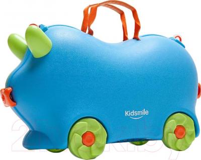 Чемодан на колесах Kidsmile AX21 (Blue) - общий вид