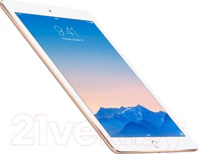 Планшет Apple iPad Air 2 16Gb 4G / MH1C2RU/A (золотой) - вполоборота