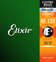 Струны для бас-гитары Elixir Strings 14777 45-130 5-Strings - 
