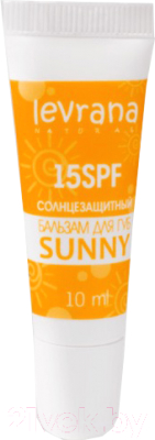 Бальзам для губ Levrana Sunny SPF15 (10мл)
