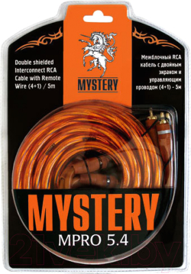 Межблочный кабель для автоакустики Mystery MPRO 5.4
