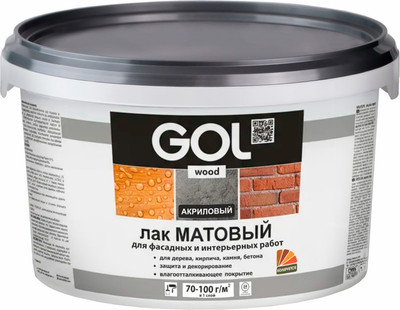Лак GOL Акриловый морозостойкий