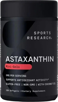 Пищевая добавка Sports Research Astaxanthin from Microalgae 6mg