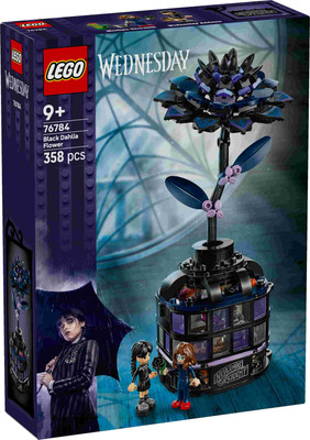 Конструктор Lego Wednesday Цветок черного георгина 76784