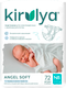 Подгузники детские Kirulya NB с вырезом для пупка на липучках 2-5кг (72шт) - 