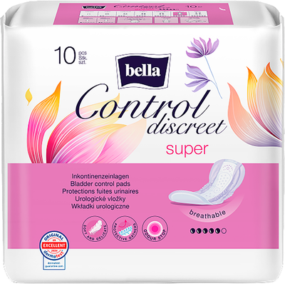 Прокладки гигиенические Bella Control Discreet Super (10шт) - 