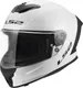 Мотошлем LS2 FF820 Rapid III Solid (M, белый глянцевый) - 