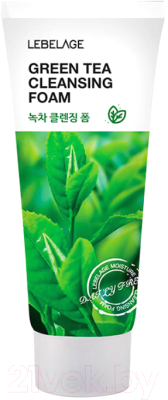 Пенка для умывания Lebelage С экстрактом зеленого чая (100мл)