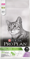 Сухой корм для кошек Pro Plan Sterilised с индейкой (400г) - 