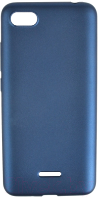 Чехол-накладка Case Deep Matte для Redmi 6A (синий матовый)