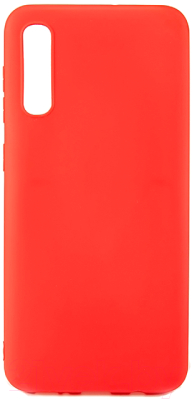 Чехол-накладка Case Matte для Galaxy А50 (красный матовый)