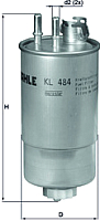 Топливный фильтр Knecht/Mahle KL484 - 
