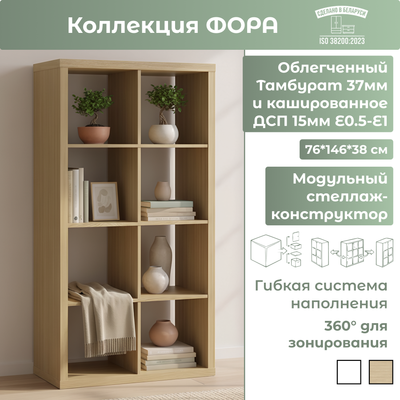 Стеллаж Mio Tesoro Фора 8