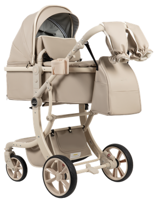 Детская универсальная коляска Aimile Adventurer PU / ADV-13 (бежевый) - 
