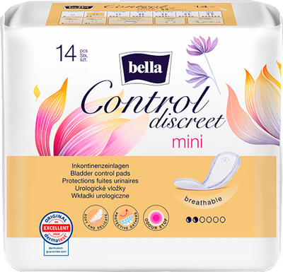 Прокладки гигиенические Bella Control Discreet Mini (14шт) - 