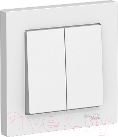 Выключатель Systeme (Schneider) Electric AtlasDesign ATN000152 (белый) — фото 1