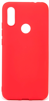 Чехол-накладка Case Matte для Redmi 7 (красный матовый)
