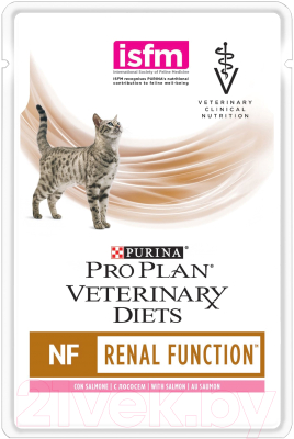 Влажный корм для кошек Pro Plan Veterinary Diets NF с лососем (85г)