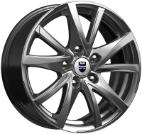 

Литой диск K&K, Игуана 15x6.5" 4x114.3мм DIA 67.1мм ET 40мм Дарк платинум
