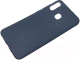Чехол-накладка Case Rugged для Galaxy A30 (синий матовый) - 