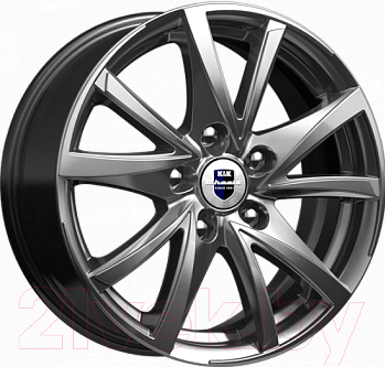 

Литой диск K&K, Игуана 16x6.5" 5x114.3мм DIA 67.1мм ET 45мм Дарк платинум