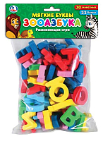 

Развивающая игрушка Умка, Мягкие буквы/ Зооазбука / 4690590154731