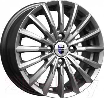 Литой диск K&K Акцент 17x7" 5x114.3мм DIA 60.1мм ET 39мм Дарк платинум