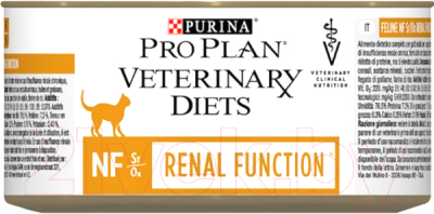 

Корм для кошек Pro Plan, Veterinary Diets NF St/Ox при патологии почек