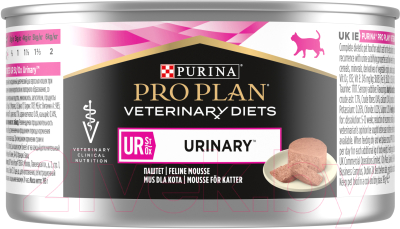 Влажный корм для кошек Pro Plan Veterinary Diets UR St/Ox с индейкой (195г)