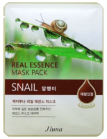 

Маска для лица тканевая Juno, JLuna Real Essence Mask Pack Snail