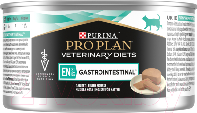 Влажный корм для кошек Pro Plan Veterinary Diets EN ST/OX Gastrointestinal (195г)