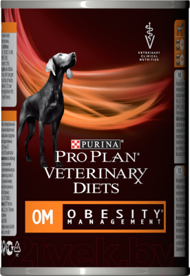 Влажный корм для собак Pro Plan Veterinary Diets ОМ (400г)