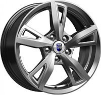 

Литой диск K&K, Фишт 16x6.5" 5x108мм DIA 63.35мм ET 50мм Дарк платинум