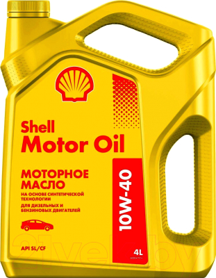 Моторное масло Shell Motor Oil 10W40 (4л)