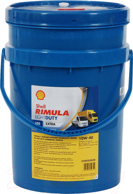 

Моторное масло Shell, Rimula Light Duty LD5 Extra 10W40