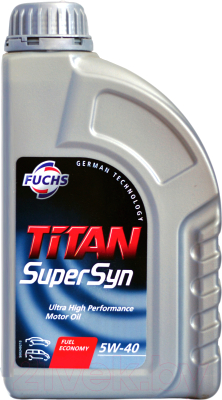 Моторное масло Fuchs Titan Supersyn 5W40 600930769/600790028/601425813/602003195 (1л)