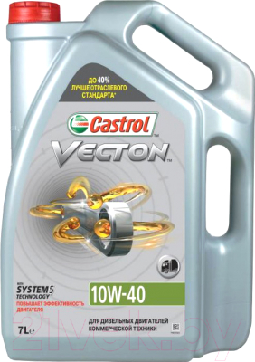 

Моторное масло Castrol, Vecton 10W40 / 15BA42