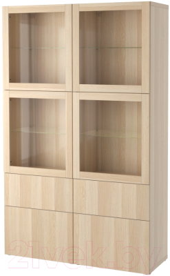 

Шкаф с витриной Ikea, Бесто 192.467.90