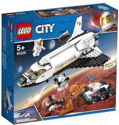 Конструктор Lego City Шаттл для исследований Марса 60226