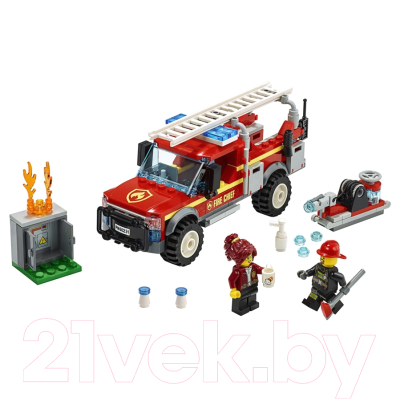 Конструктор Lego City Грузовик начальника пожарной охраны 60231