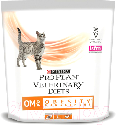 Сухой корм для кошек Pro Plan Veterinary Diets OM St/Ox (350г)