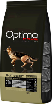 Сухой корм для собак Optimanova Adult AII-Br Mobility Chicken&Rice