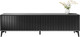 Тумба Metaldesign Проксима MD 7152.01.40 (черный/рифленое-черный) - 