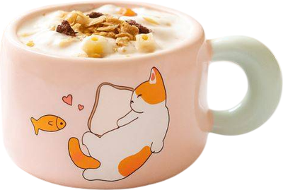 Кружка ILikeGift Котик любит выпечку / YX-689-02