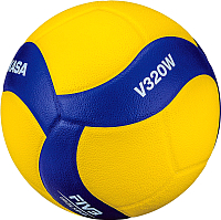 Мяч волейбольный Mikasa V320W (размер 5, желтый/синий) - 