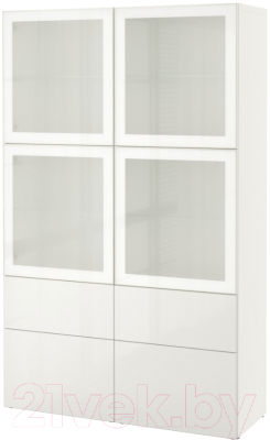 

Шкаф с витриной Ikea, Бесто 292.468.41